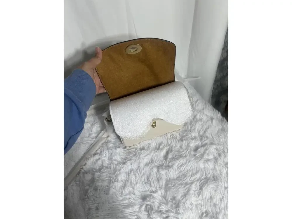 Coach PBL Cassie Chalk Leather Crossbody Bag - Picture 5 of 8
